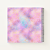 Notitieboek van leopard Print Monogram (Achterkant)