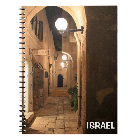Notitieboek van Old Jaffa in Israël (Voorkant)