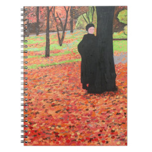 Notitieboek van Parijs Falling Leaves