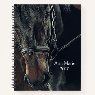 Notitieboek van prachtige paarden