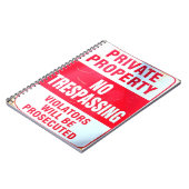 notitieboek van privé-eigendom (Linkerzijde)