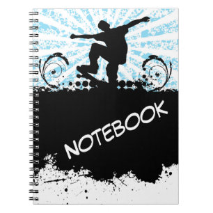 Notitieboek van skateboard