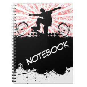 Notitieboek van skateboard