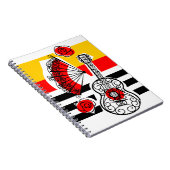 Notitieboek van Spaanse Souvenirs Classic Stripe (Rechterzijde)