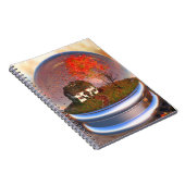 Notitieboek van Wereldbol van aple Leaf (Rechterzijde)