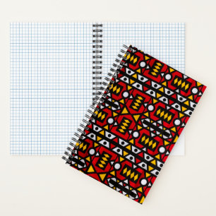 Notitieboek voor Afrikaanse afdrukken
