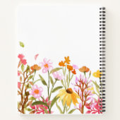 Notitieboek voor bloemmonogram (Achterkant)