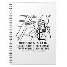 Notitieboek voor de behandeling van hout en houtpr