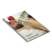 notitieboek voor het bakken van perzikpasteien (Rechterzijde)