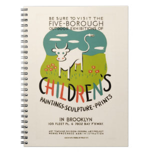  notitieboek voor kinderkunst