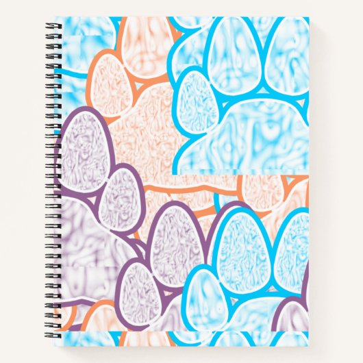 Notitieboek voor kleurrijke poetverlichting (Voorkant)