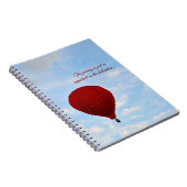 Notitieboek voor luchtballonspiraal (Rechterzijde)