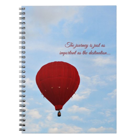 Notitieboek voor luchtballonspiraal (Voorkant)