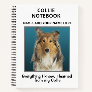 Notitieboek voor overlagen van collies