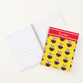 Notitieboek voor persoonlijk gebruik met kerstcade (Binnen)