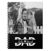 Notitieboek voor persoonlijk Vaderdag (Voorkant)