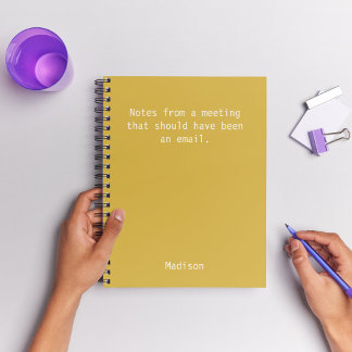 Notitieboek voor vergadernotities