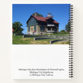Notitieboek vuurtoren van Michigan City (Achterkant)