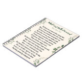 Notitieboek Wat God Hath beloofde (Linkerzijde)