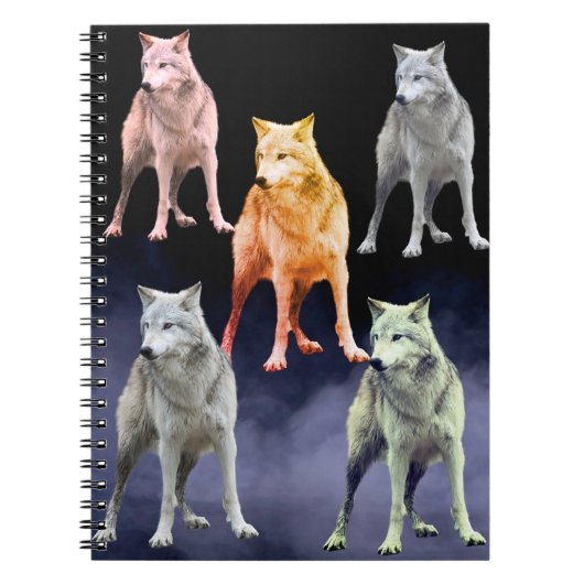 notitieboek wolf (Voorkant)
