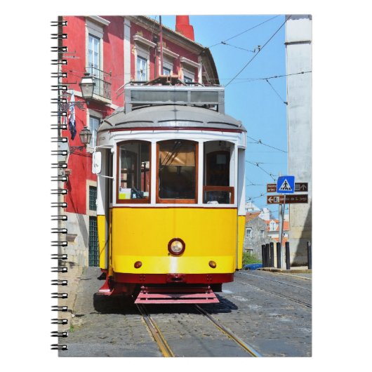 Notitieboek Yellow Train Portugal (Voorkant)
