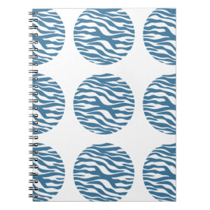 Notitieboek Zebra Print Polka Dots
