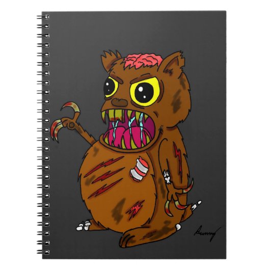 Notitieboek Zombie Hamster (Voorkant)