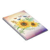 notitieboek zonnebloempitten (Rechterzijde)