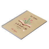 Notitieboeken van leraren - Rustic Kraft Quotes (Linkerzijde)