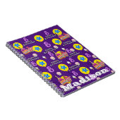 Notitieboekje, #8 Happy 8th Verjaardag Notities Pa Notitieboek (Rechterzijde)