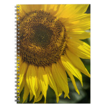 Notitieboekje - Gele Zonnebloem