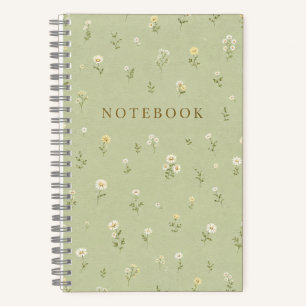 Notitieboekje Little Wildflowers – Gestippeld Dag Notitieboek