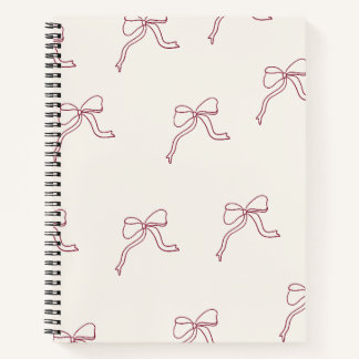 Notitieboekje - Roze Strik 🎀 Dagboek Notitieboek