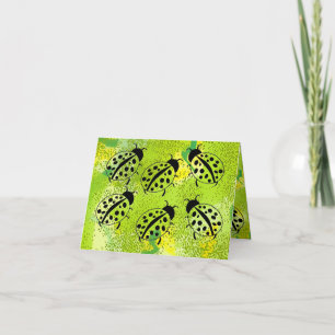 Notitiekaart : Lieveheersbeestjes