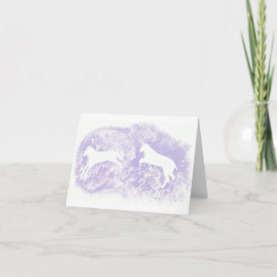Notitiekaarten met Horse Design