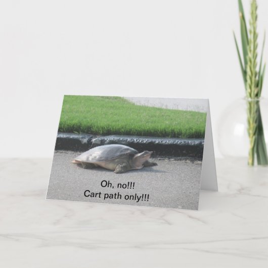 Notitiekaarten voor golfers (Voorkant)