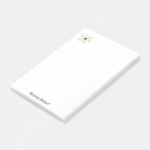 Notities Bloem beige  Post-it® Notes (Schuin)