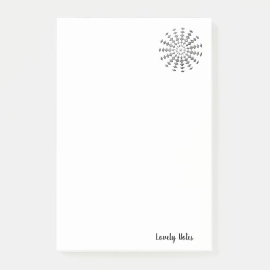 Notities Diamant Post-it® Notes (Voorkant)