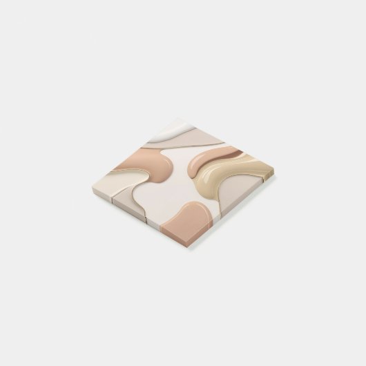Notities in stijlvolle grafiek post-it® notes (Schuin)
