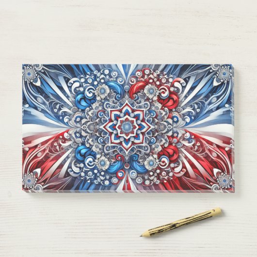 Notities met Franse kleuren Post-it® Notes (Op bureau)