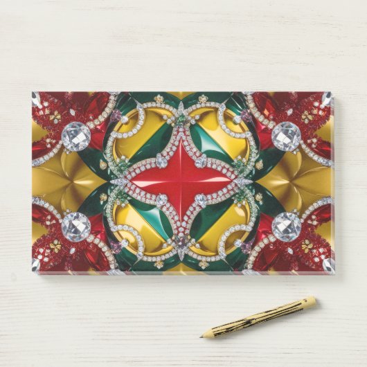 Notities met Los Angeles kleuren Post-it® Notes (Op bureau)