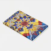 Notities met Roemeense kleuren Post-it® Notes (Schuin)