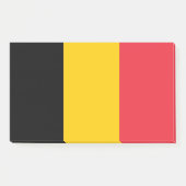 Notities met vlag van België Post-it® Notes (Voorkant)