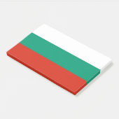 Notities met vlag van Bulgarije Post-it® Notes (Schuin)