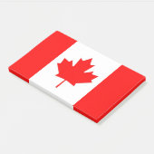 Notities met vlag van Canada Post-it® Notes (Schuin)