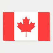 Notities met vlag van Canada Post-it® Notes (Voorkant)