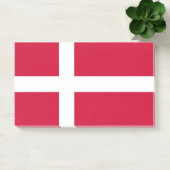 Notities met vlag van Denemarken Post-it® Notes (Kantoor)