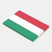 Notities met vlag van Hongarije Post-it® Notes (Schuin)