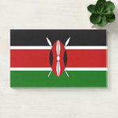 Notities met vlag van Kenia ontwerp Post-it® Notes (Kantoor)