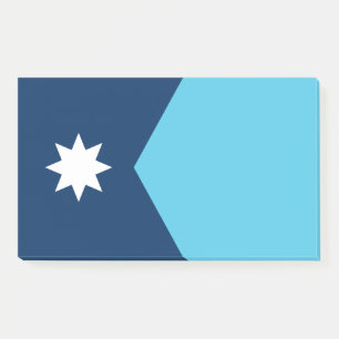 Notities met vlag van Minnesota, VS Post-it® Notes